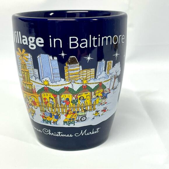 Christmas Village in Baltimore Coffee Mug The authentic German Christmas Market - Picture 2 of 8